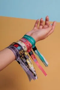 Tiket gelang Lanyard