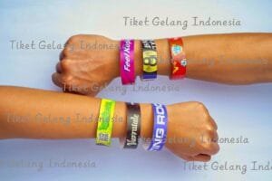 tiket gelang waterproof