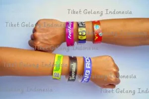 tiket gelang waterproof